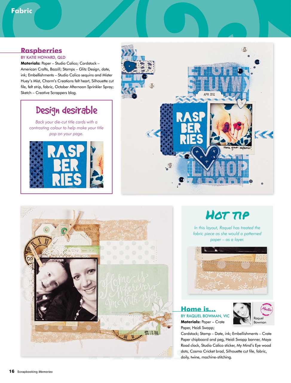 Scrapbooking Memories Preview Pages