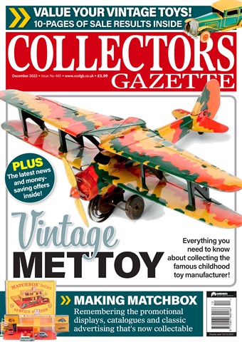 Collectors Gazette issue December 2022