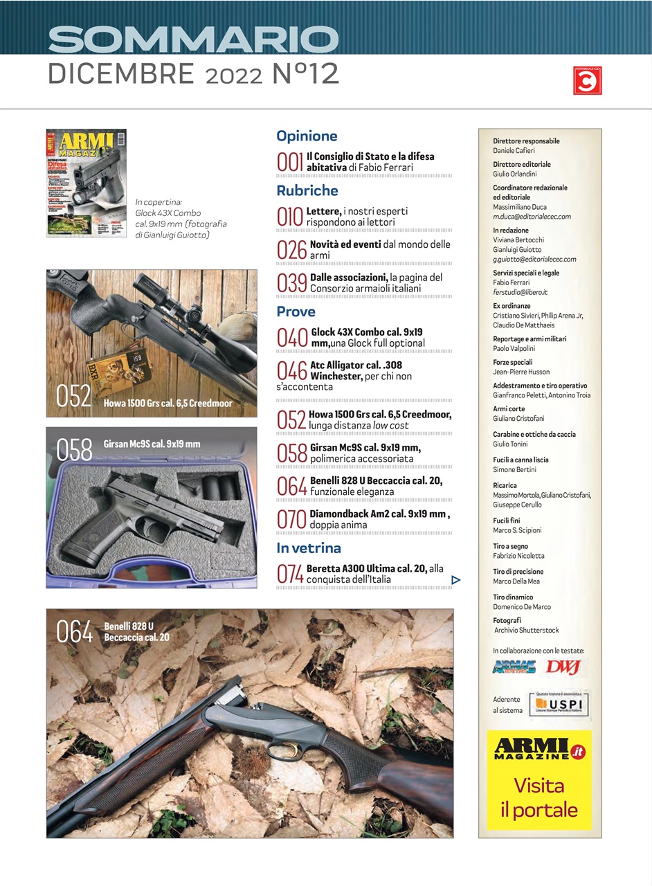 ARMI MAGAZINE Preview Pages