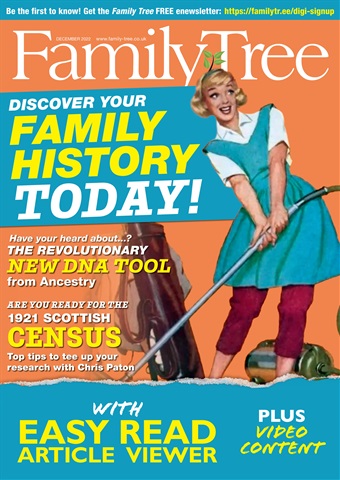 Family Tree issue December 2022