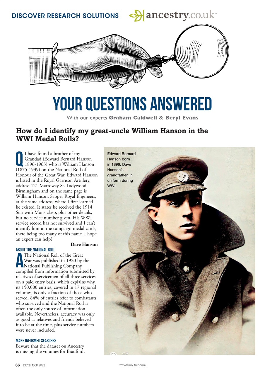 Family Tree Preview Pages