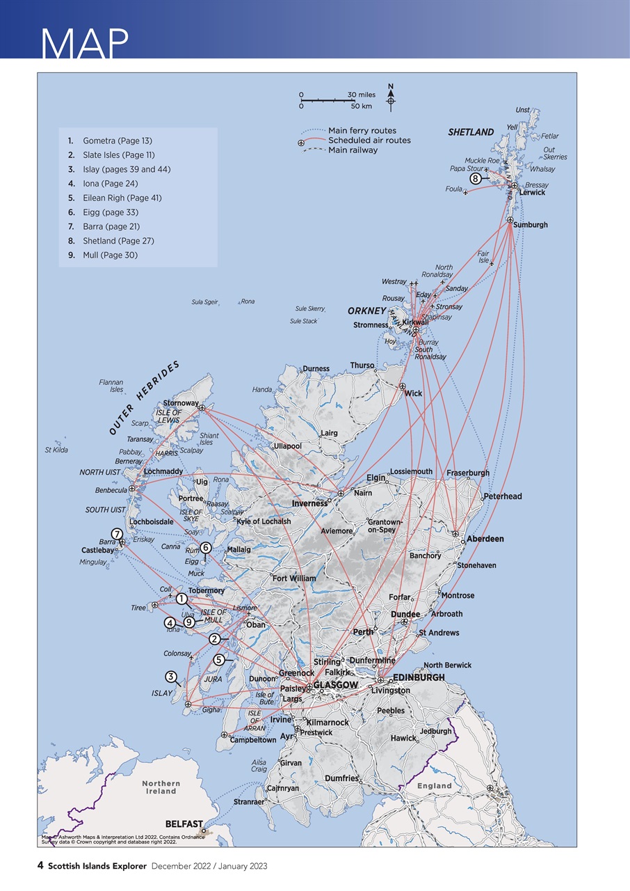 Scottish Islands Explorer Preview Pages