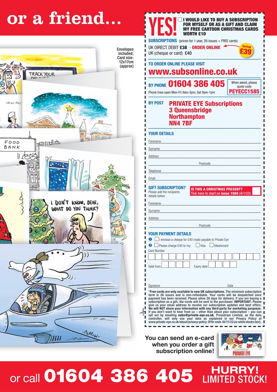 Private Eye Preview Pages