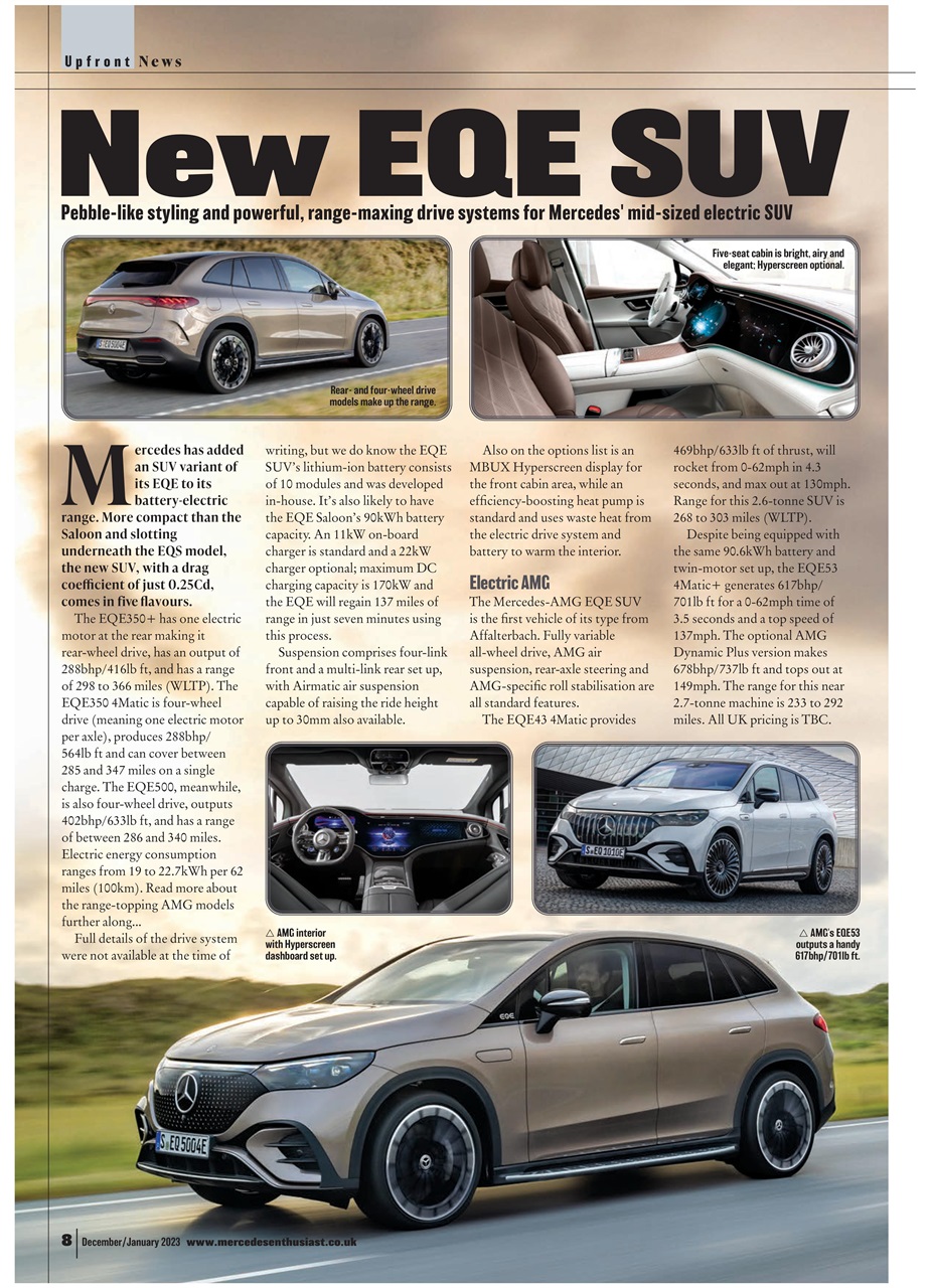 Mercedes Enthusiast Preview Pages