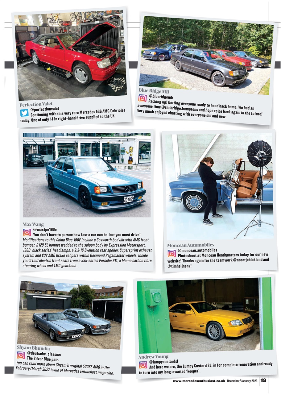 Mercedes Enthusiast Preview Pages