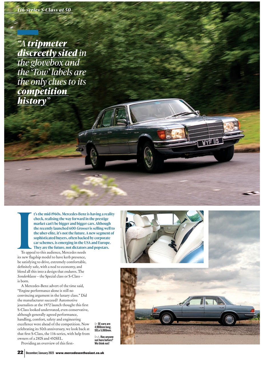 Mercedes Enthusiast Preview Pages