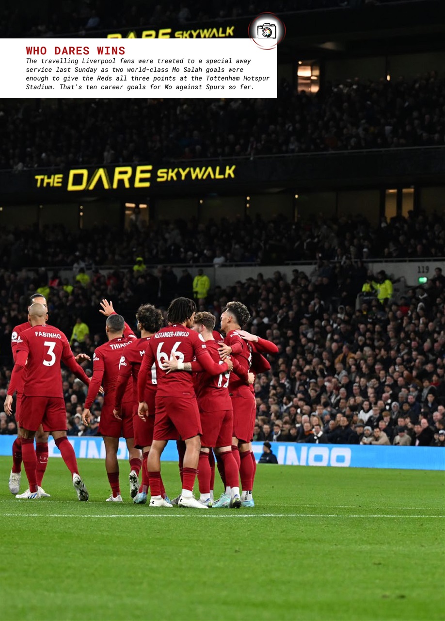 Liverpool FC Programmes Preview Pages