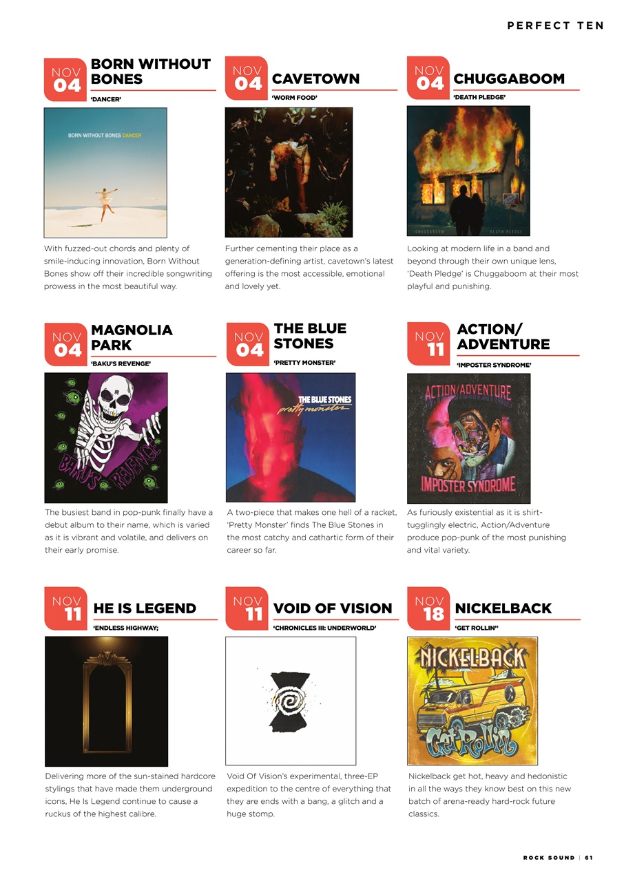 Rock Sound Magazine Preview Pages