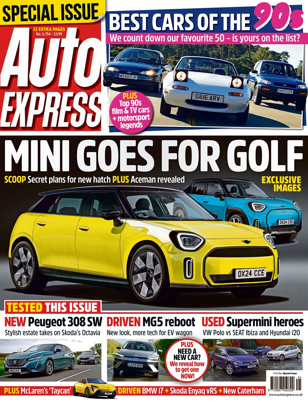 Auto Express Preview Pages