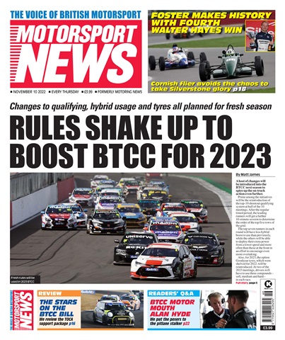 Motorsport News issue 10-Nov-22