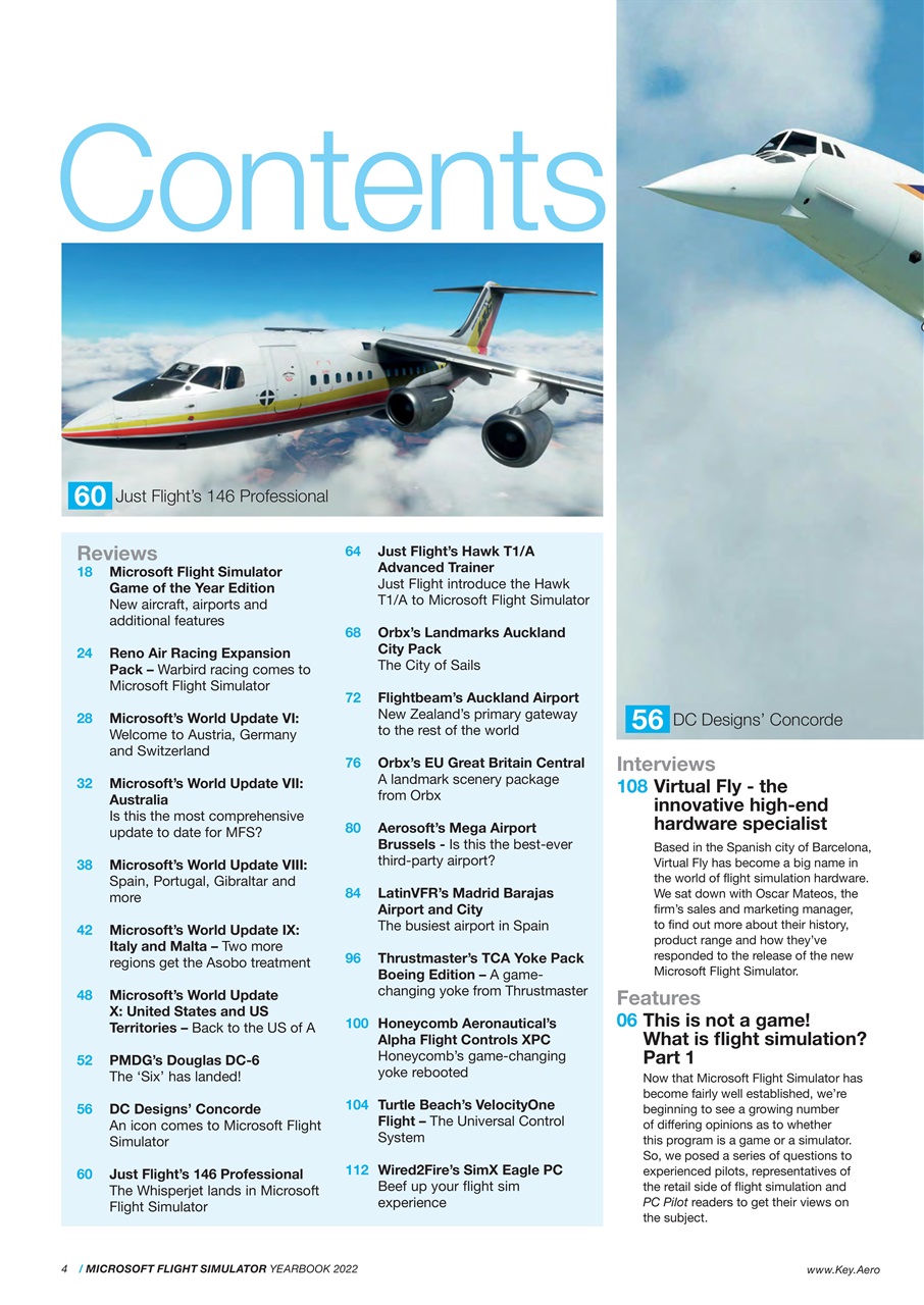 PC Pilot Preview Pages