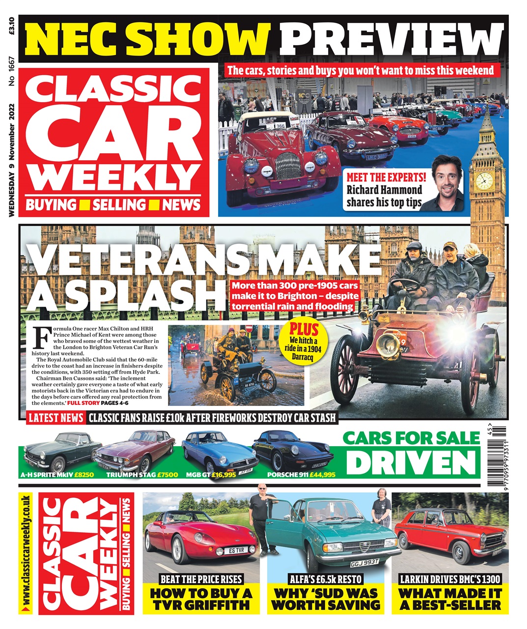 Classic Car Weekly Preview Pages