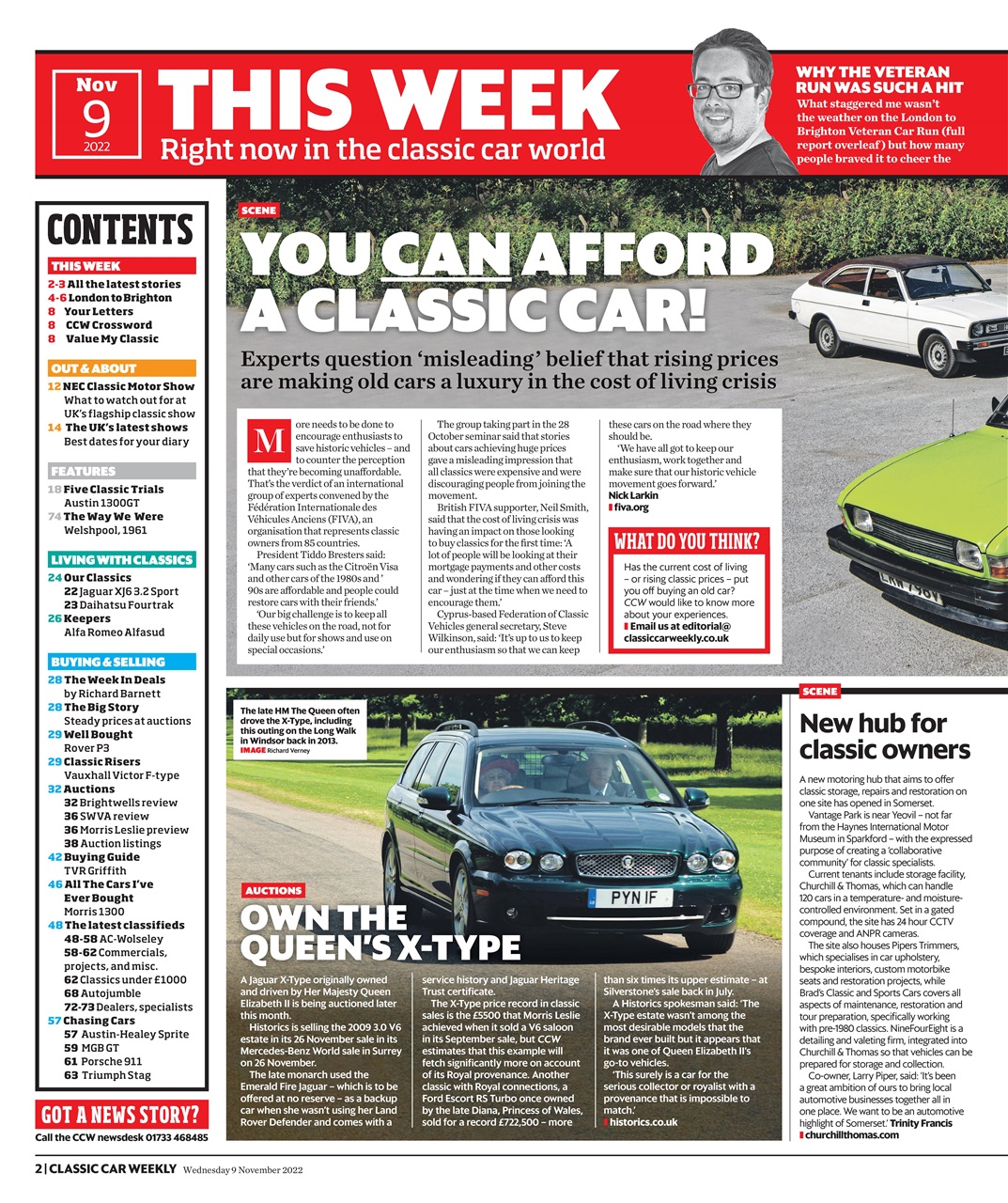 Classic Car Weekly Preview Pages