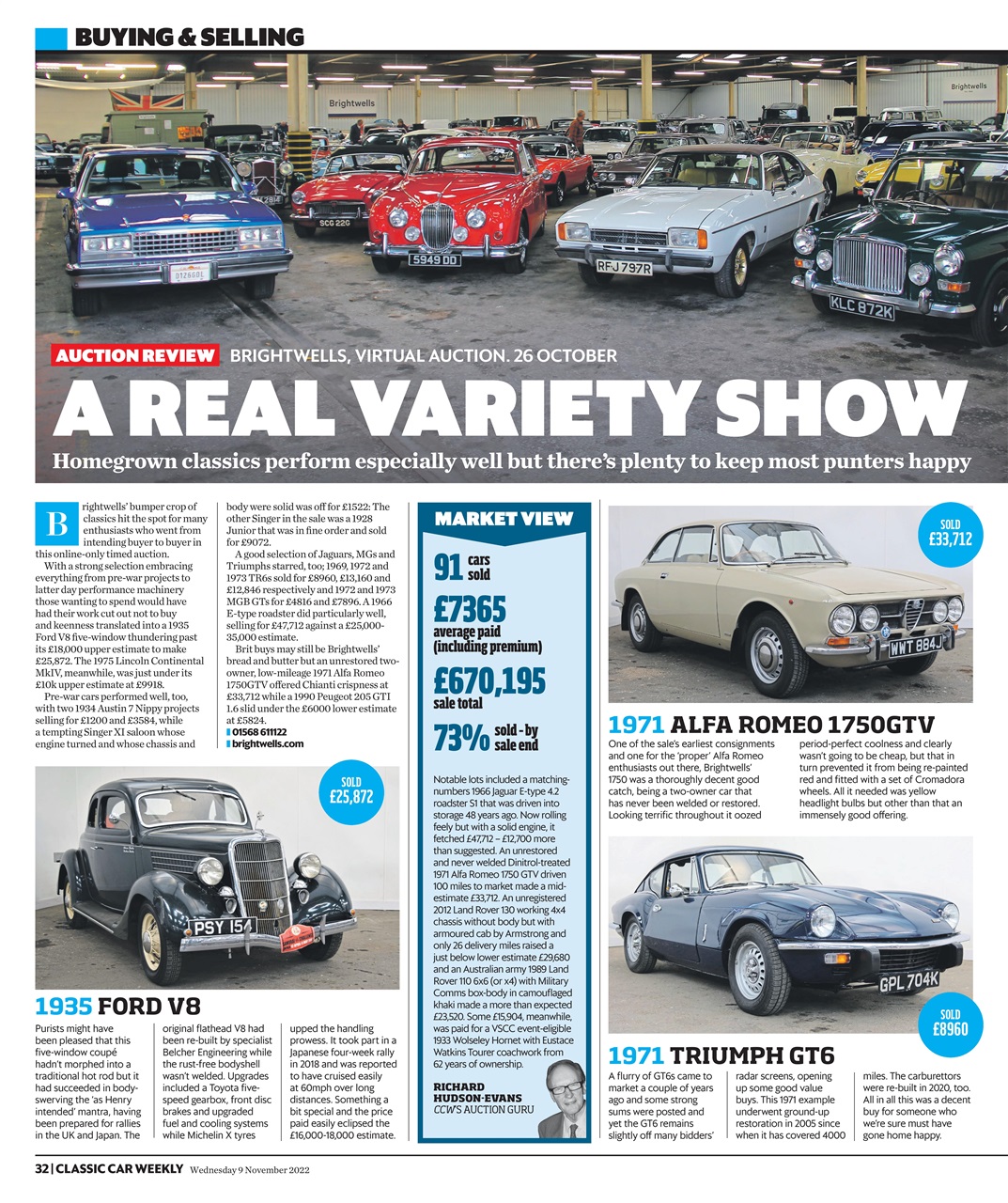 Classic Car Weekly Preview Pages