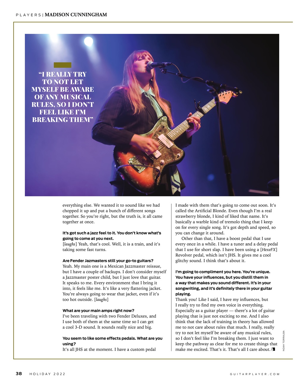Guitar Player Preview Pages