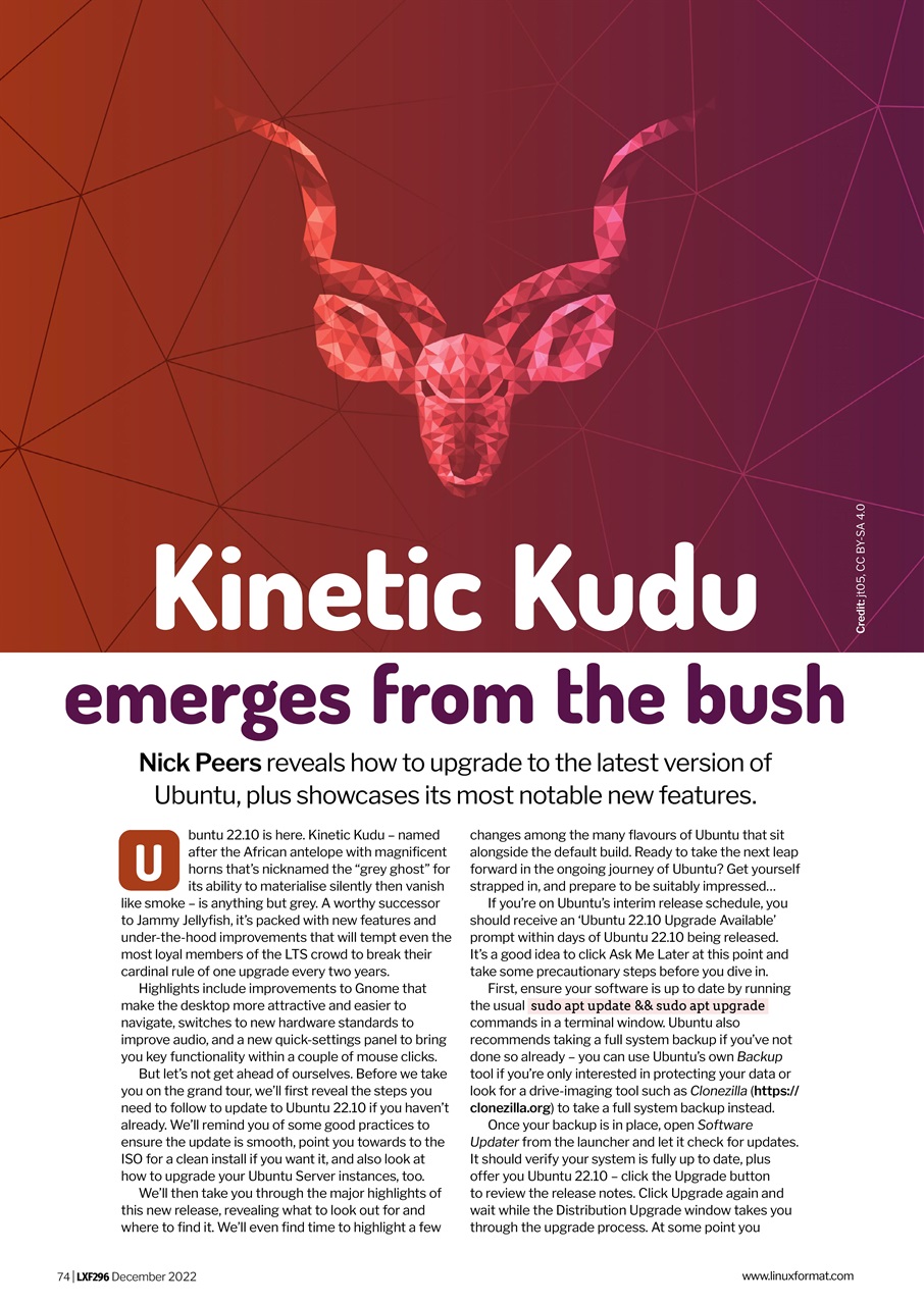 Linux Format Preview Pages