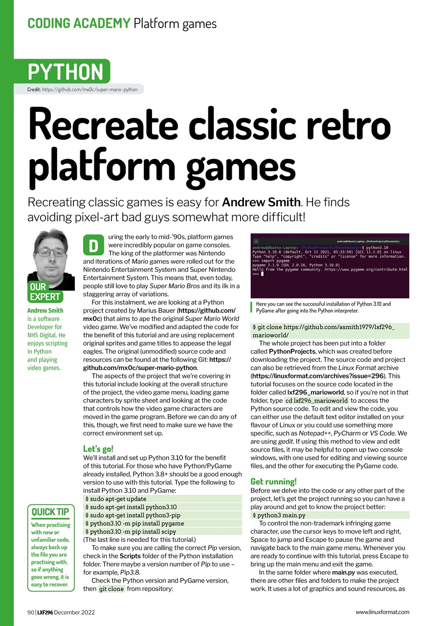 Linux Format Preview Pages