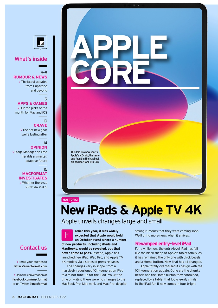 MacFormat Preview Pages