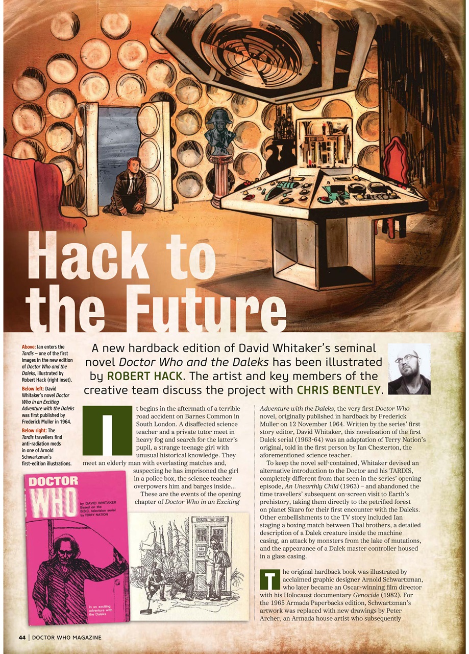 Doctor Who Magazine Preview Pages