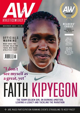 AW – Athletics Weekly Magazine issue AW November 2022