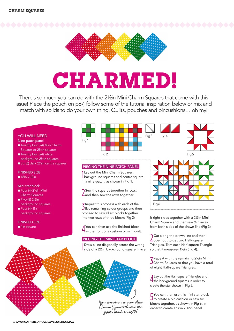 Love Patchwork & Quilting Preview Pages