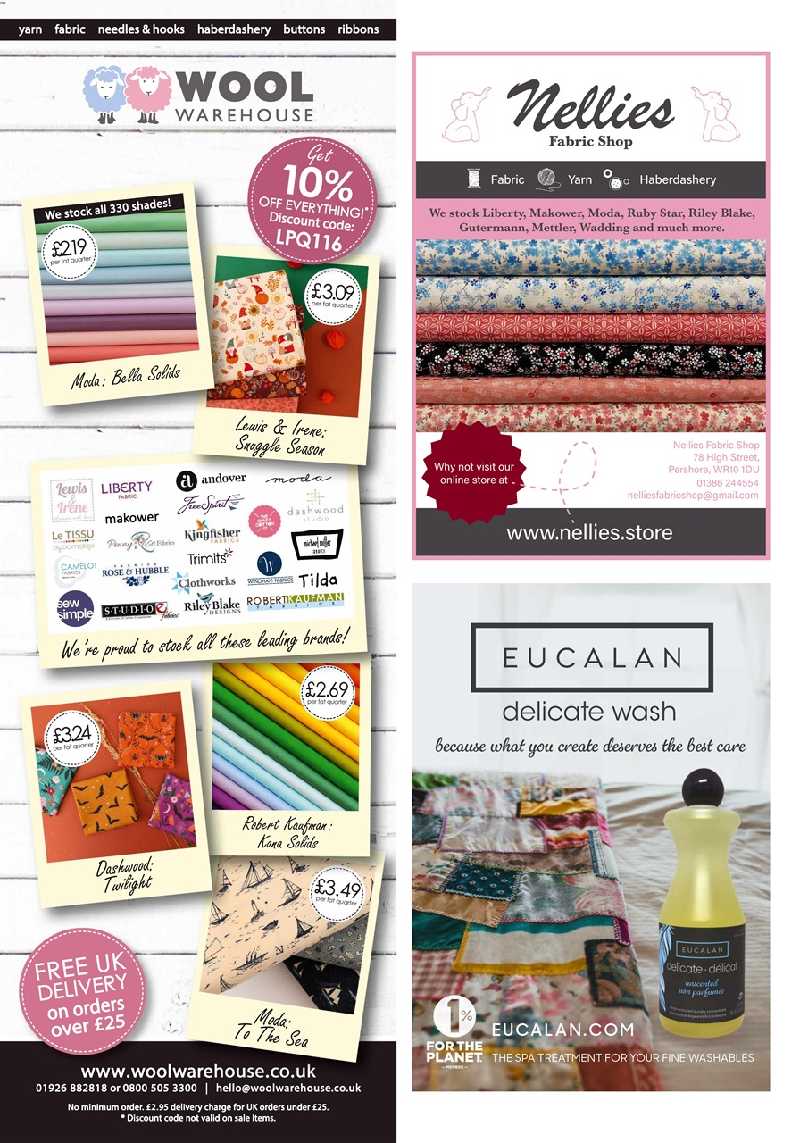 Love Patchwork & Quilting Preview Pages