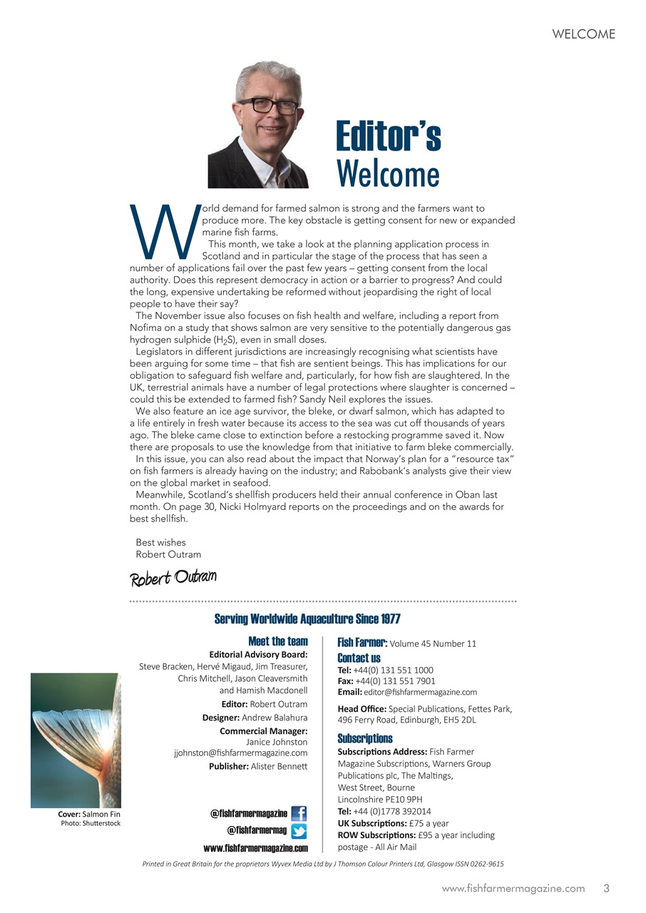 Fish Farmer Magazine Preview Pages