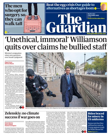 The Guardian Newspaper issue Wednesday, November 9, 2022