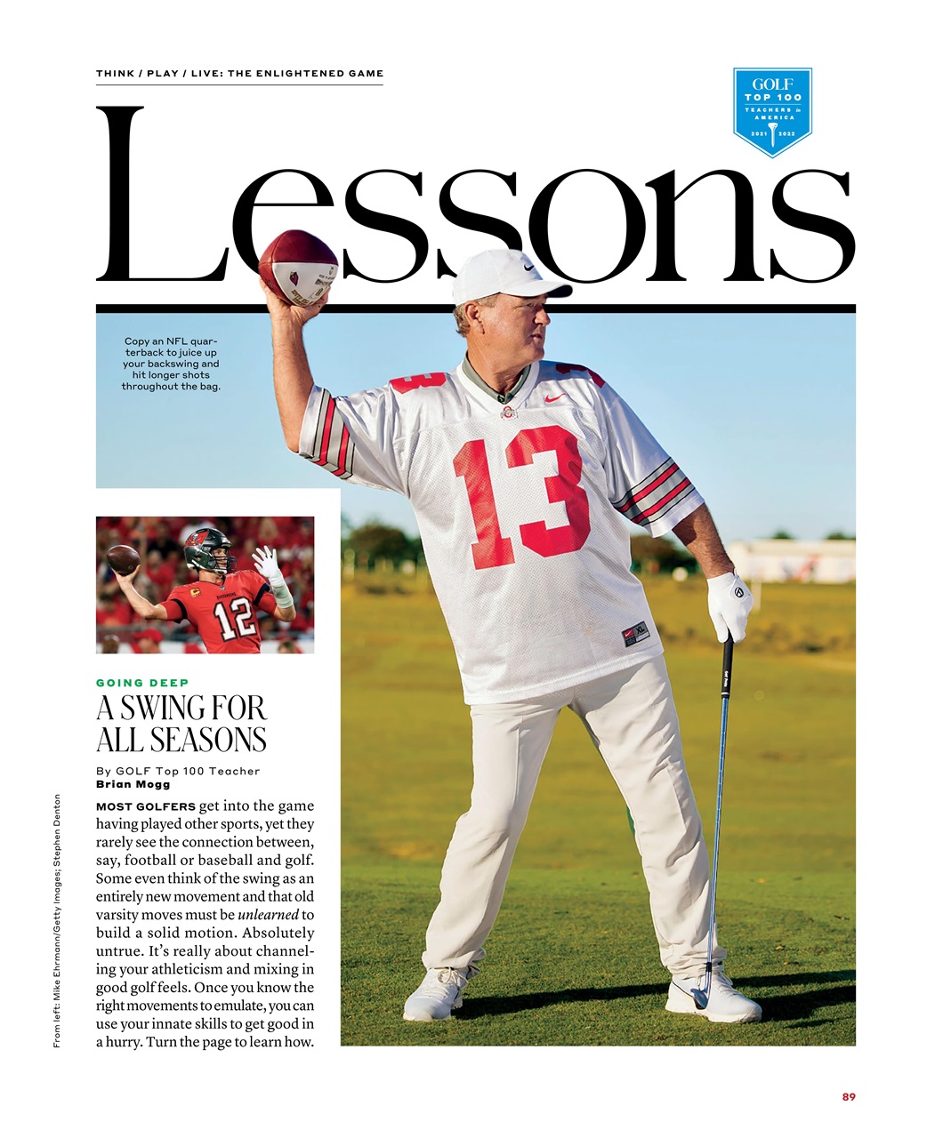 Golf Magazine Preview Pages