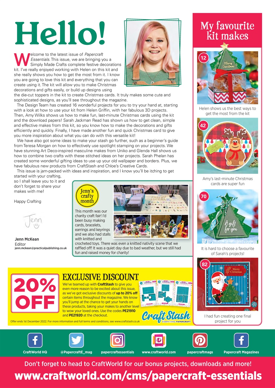 Papercraft Essentials Preview Pages