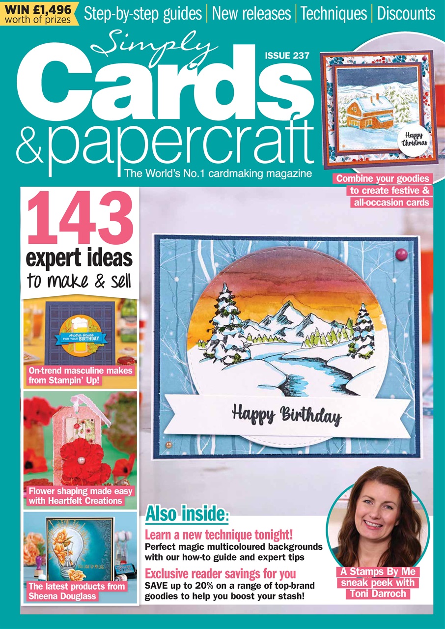 Simply Cards & Papercraft Preview Pages