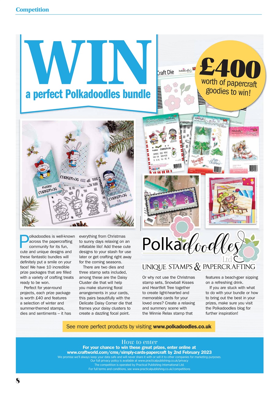 Simply Cards & Papercraft Preview Pages