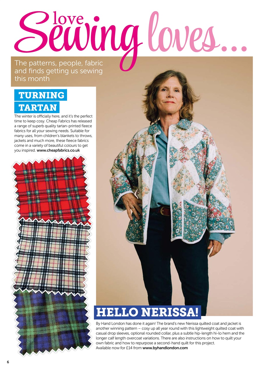 Love Sewing Preview Pages