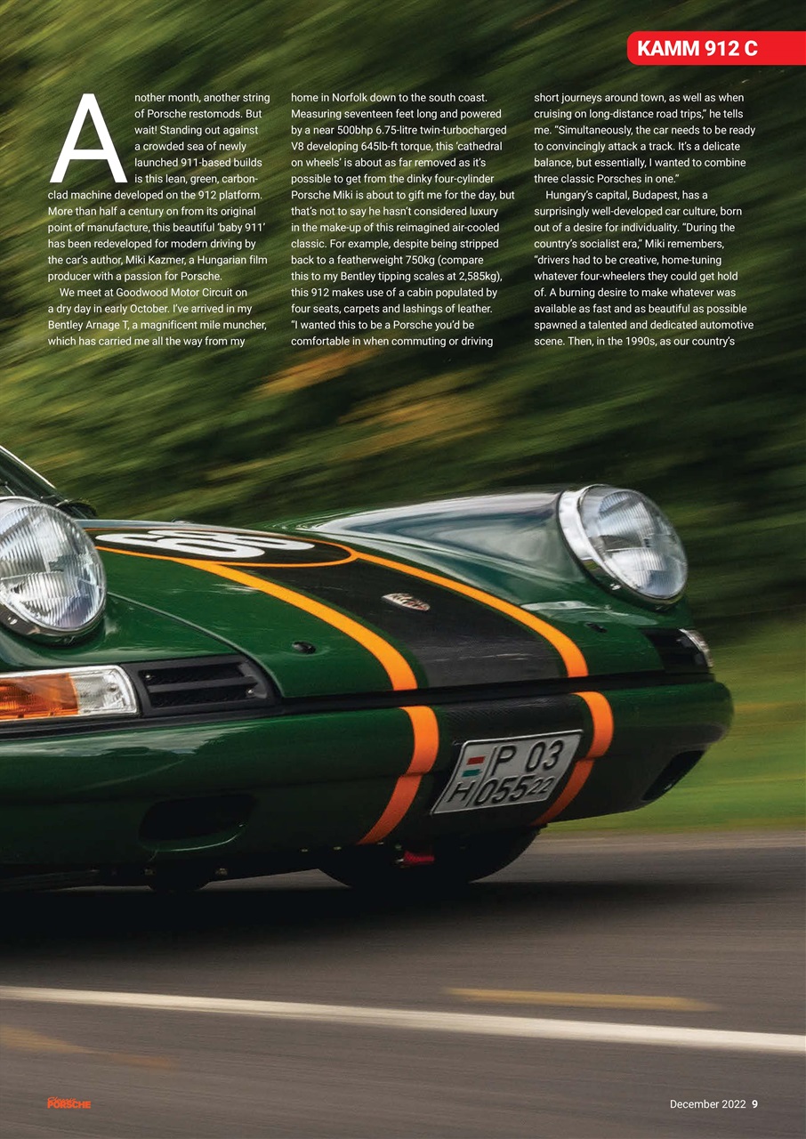 Classic Porsche Preview Pages