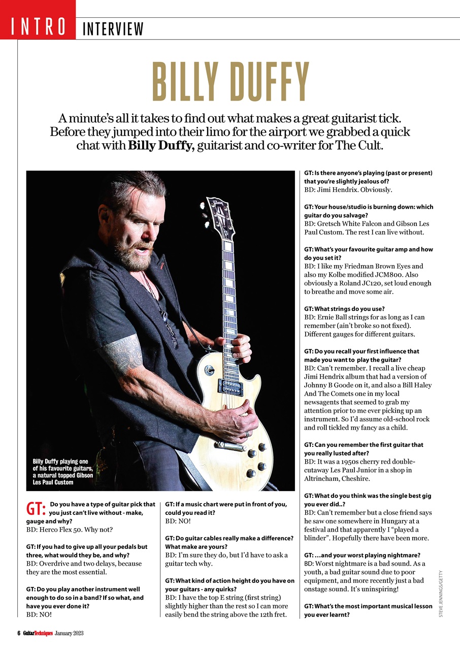 Guitar Techniques Preview Pages