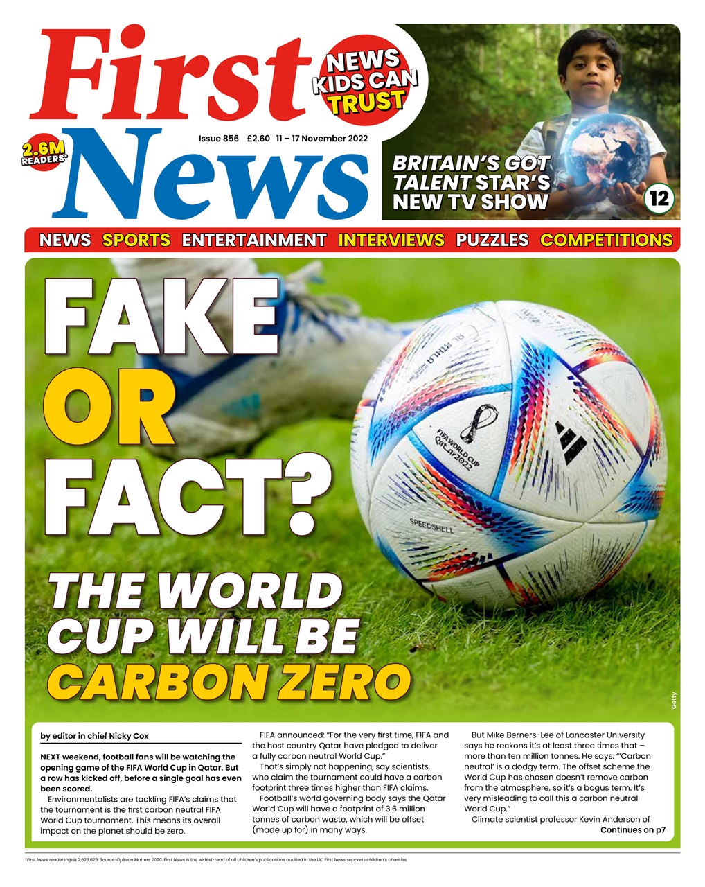 First News Preview Pages