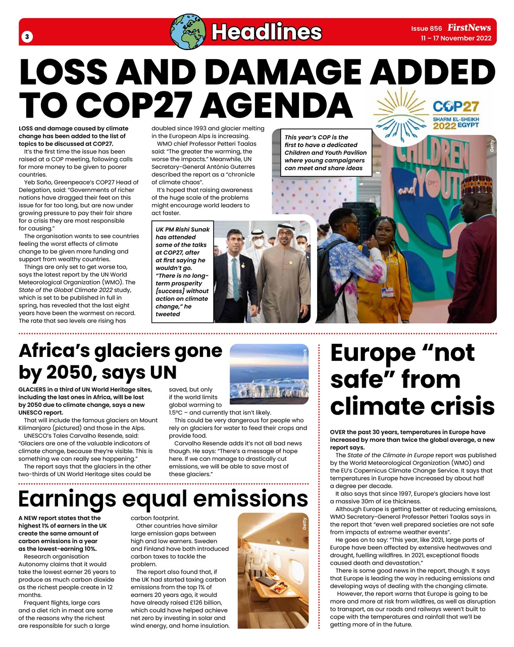 First News Preview Pages