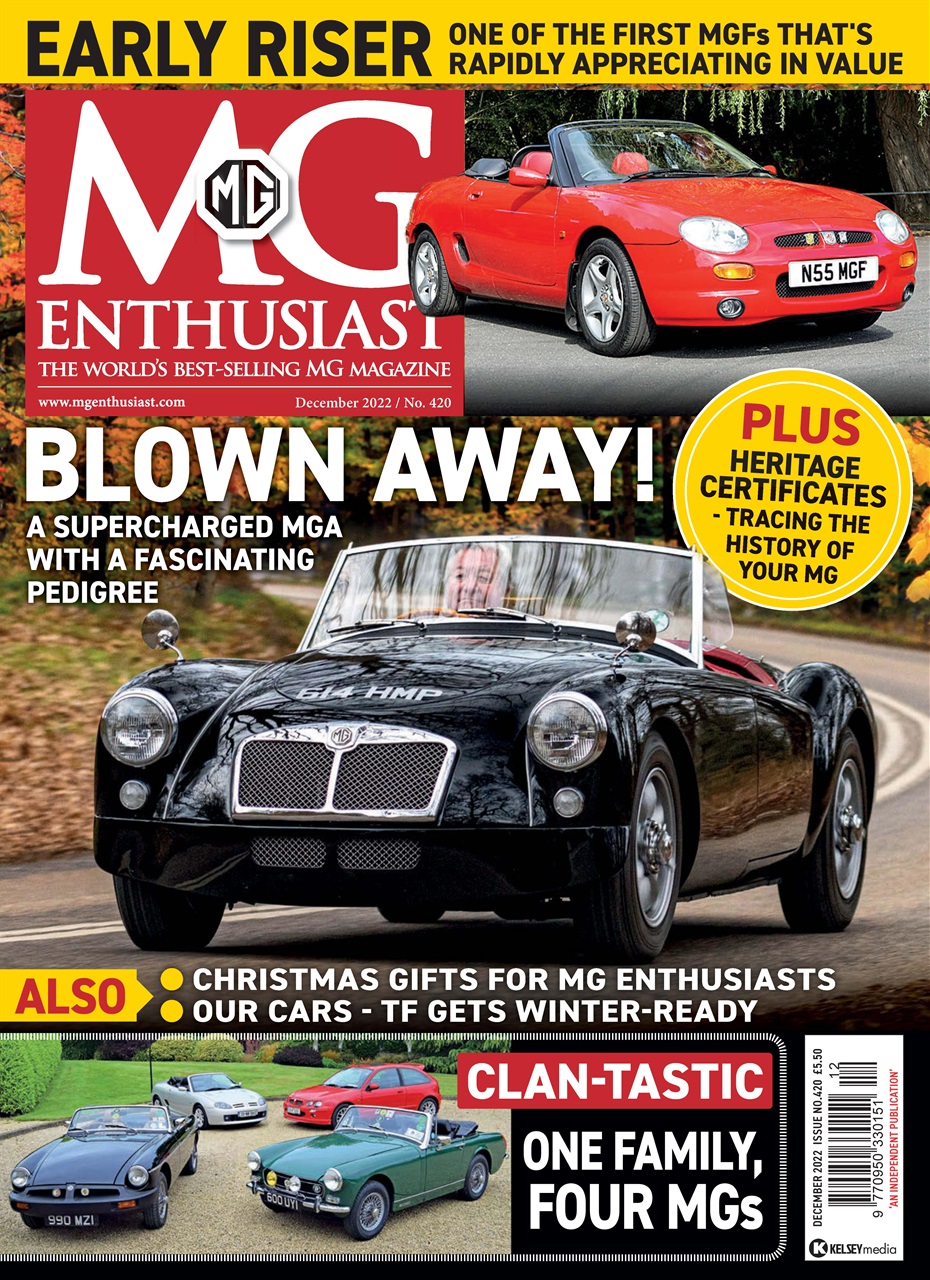 MG Enthusiast Preview Pages