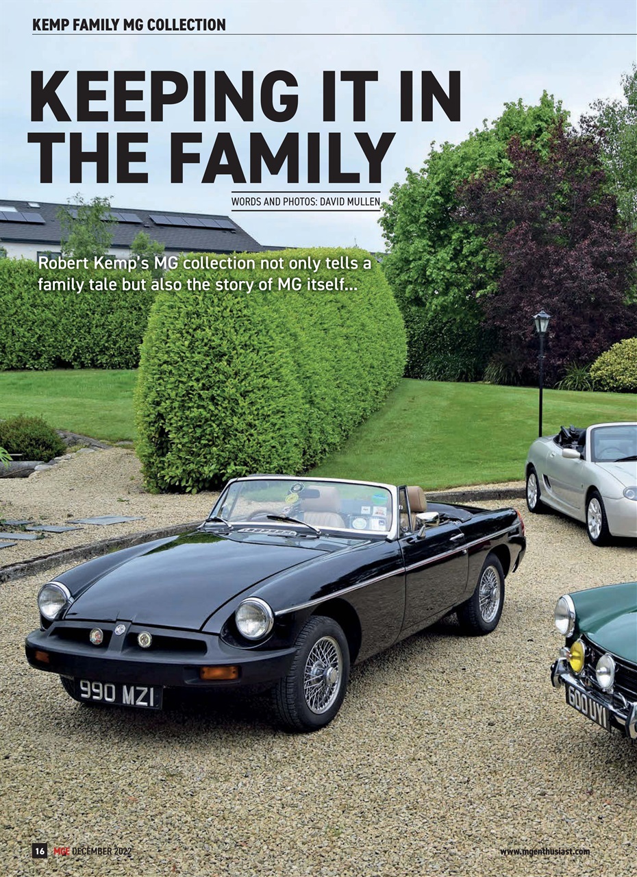 MG Enthusiast Preview Pages