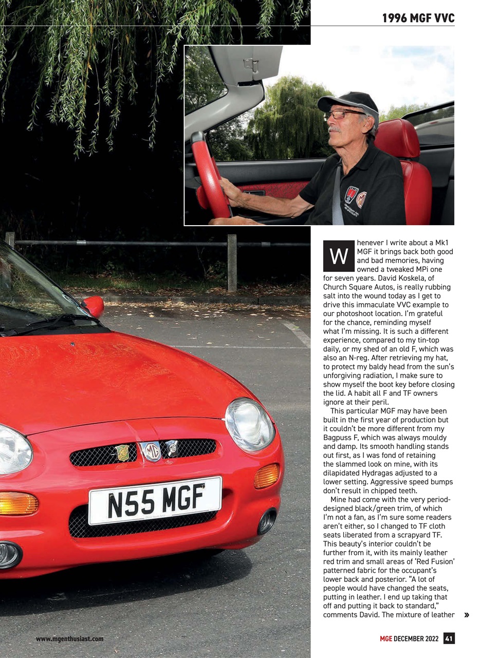 MG Enthusiast Preview Pages