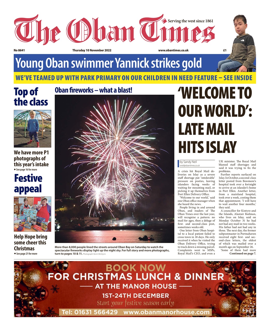 The Oban Times & Lochaber Times Preview Pages