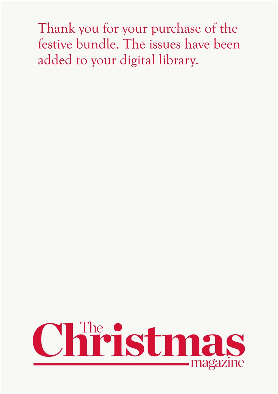 The Christmas Magazine Preview Pages
