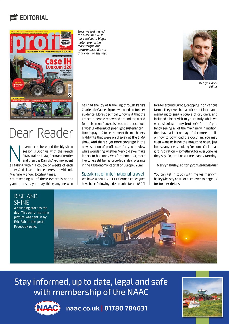 Profi International Preview Pages