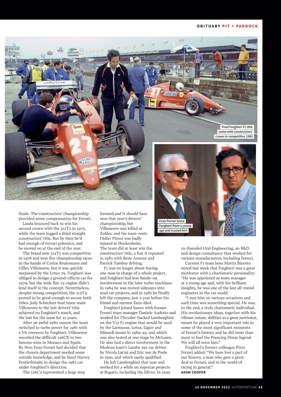 Autosport Preview Pages