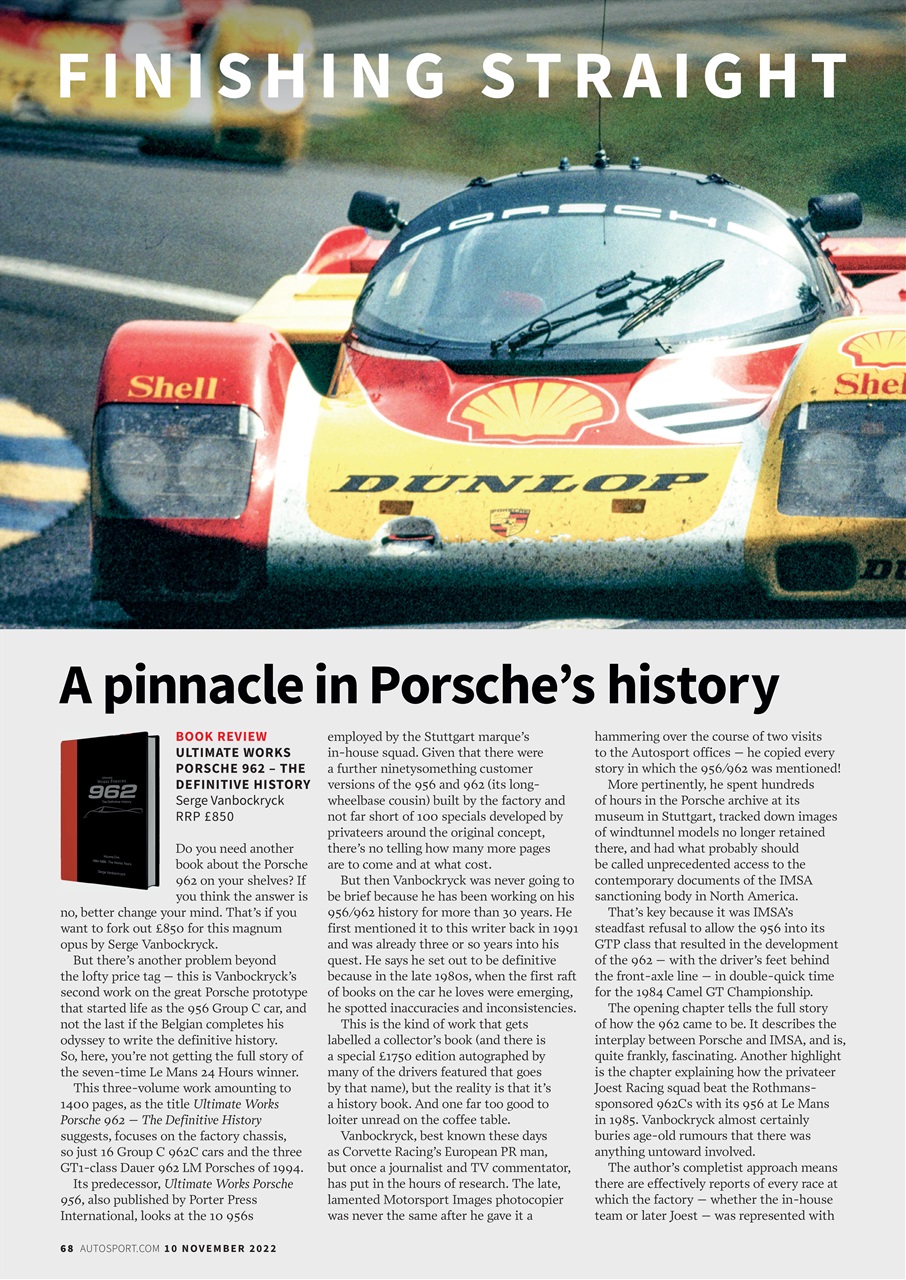Autosport Preview Pages