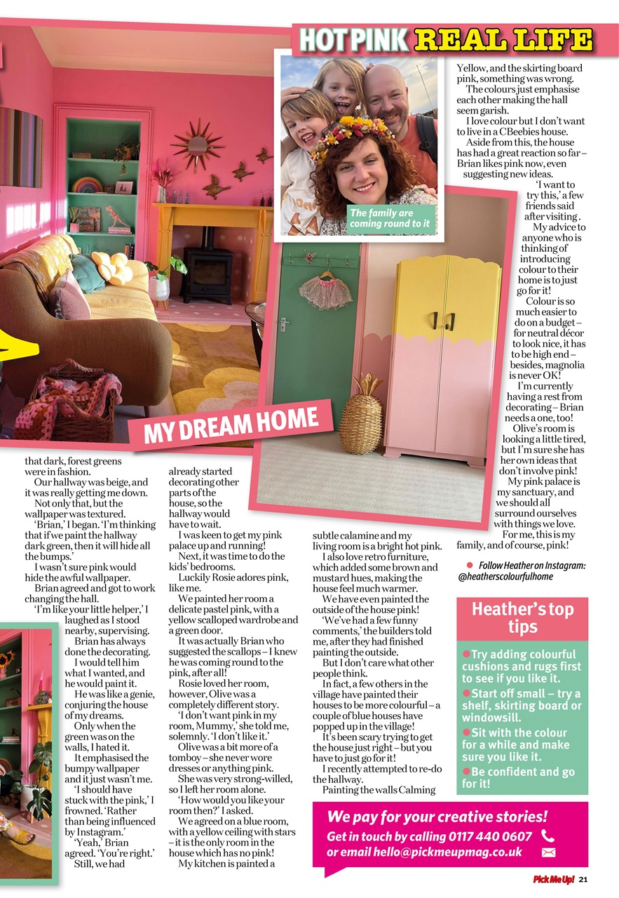 Pick Me Up Preview Pages