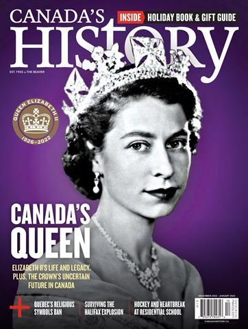 Canada's History issue Dec22/Jan23