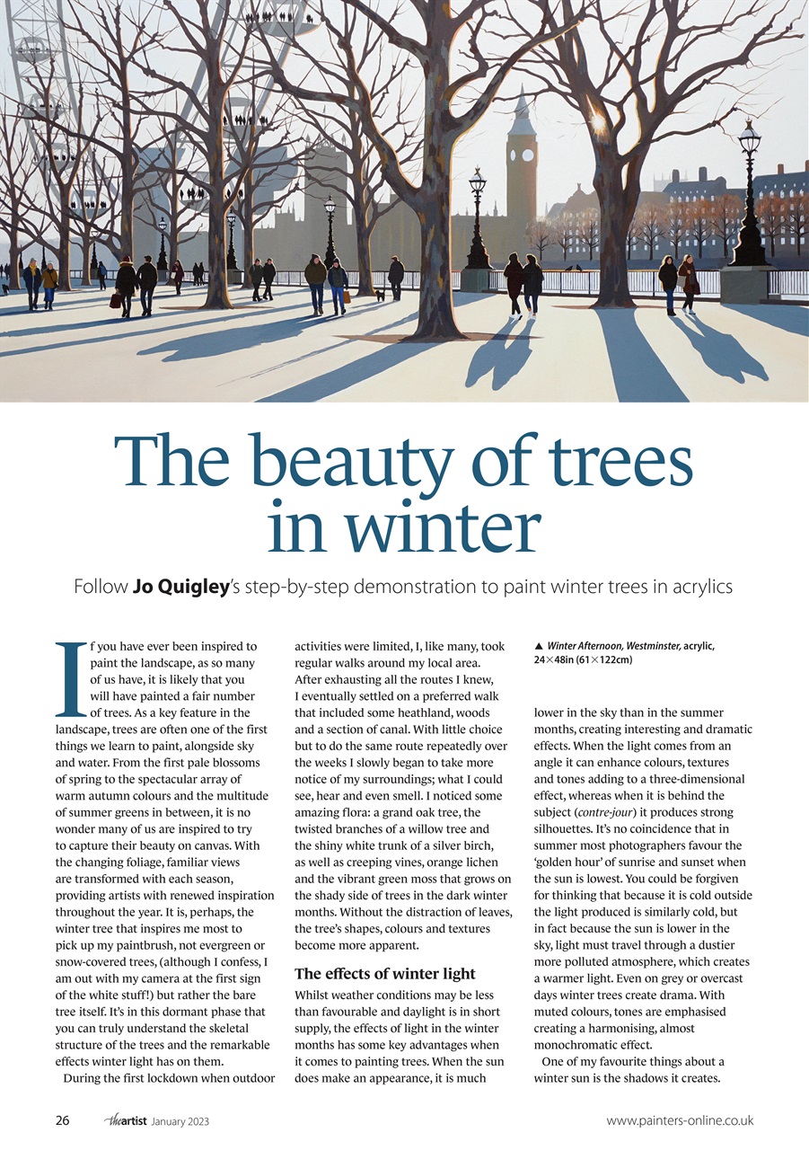 The Artist Preview Pages