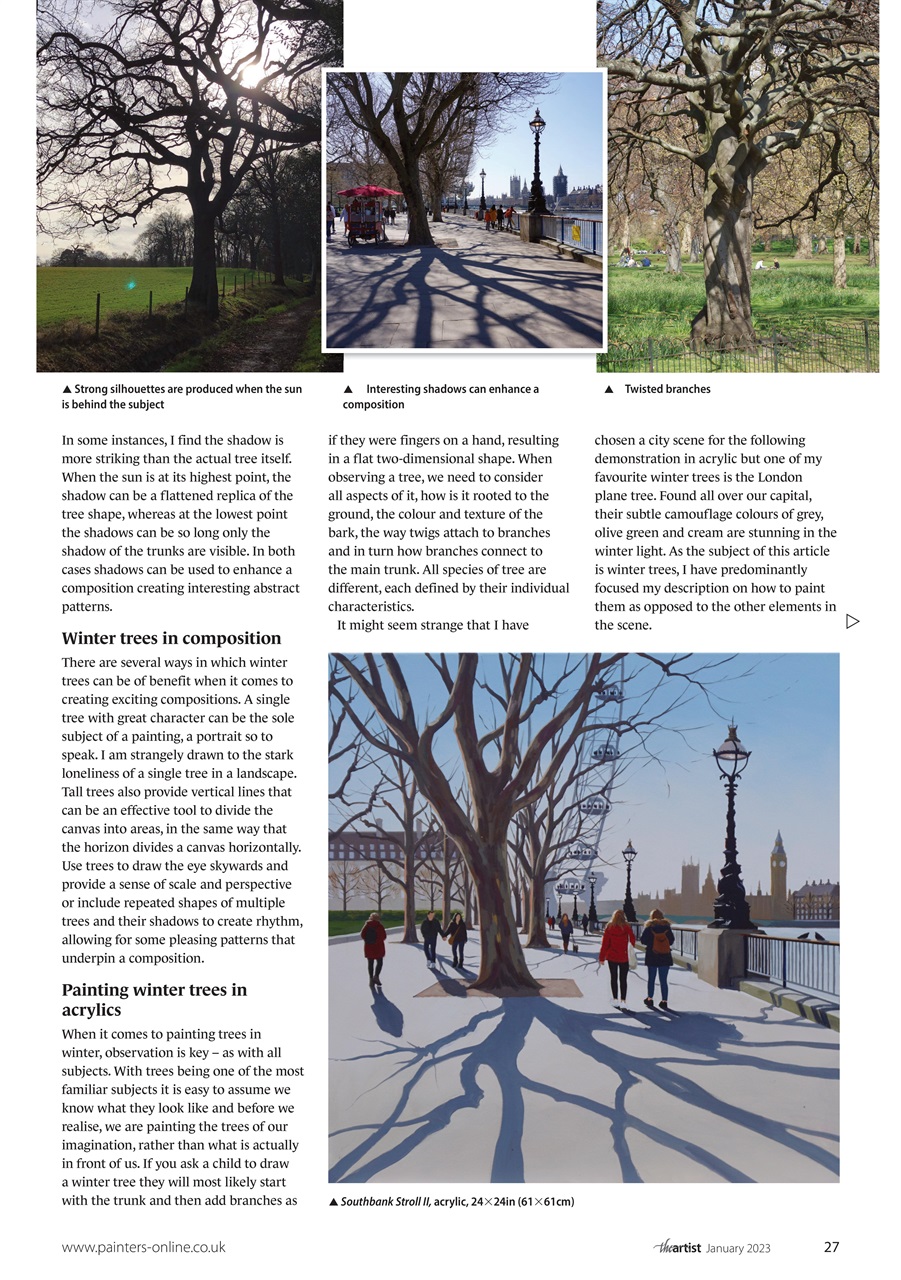 The Artist Preview Pages