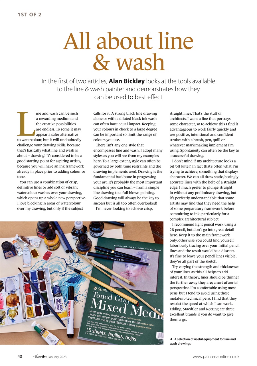 The Artist Preview Pages